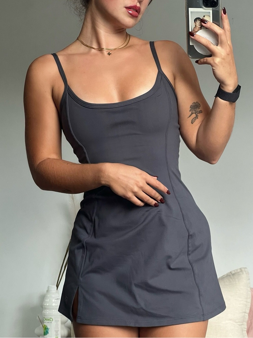Ambition Activewear Romper Grey